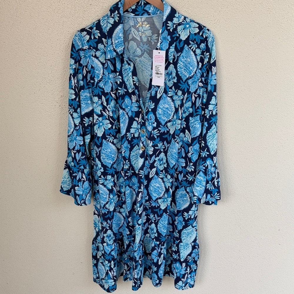 Lilly Pulitzer Delaney shirt dress
